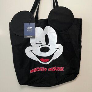 NWT Disney x Cakeworthy Mickey Mouse - Oversized Canvas Tote Bag